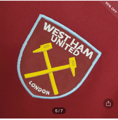 West Ham United Football Shirt Home 2021/2022