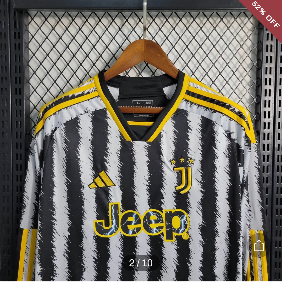 2023/2024 Long Sleeve Juventus Home