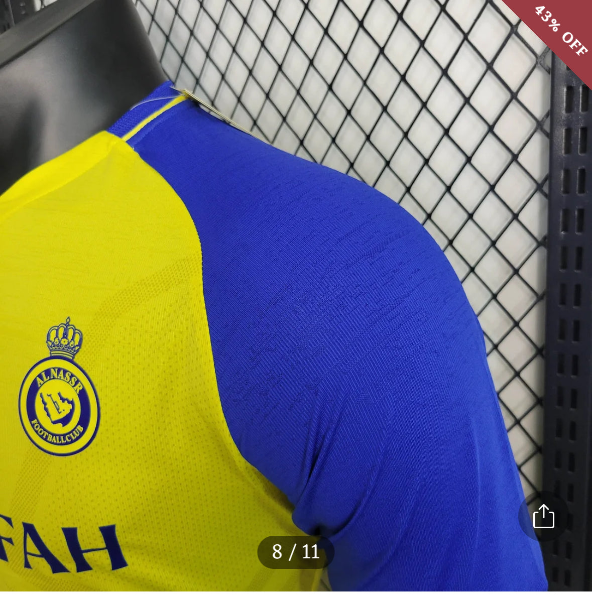 2022/2023 Player Version Al Nassr Home Football Shirt New in