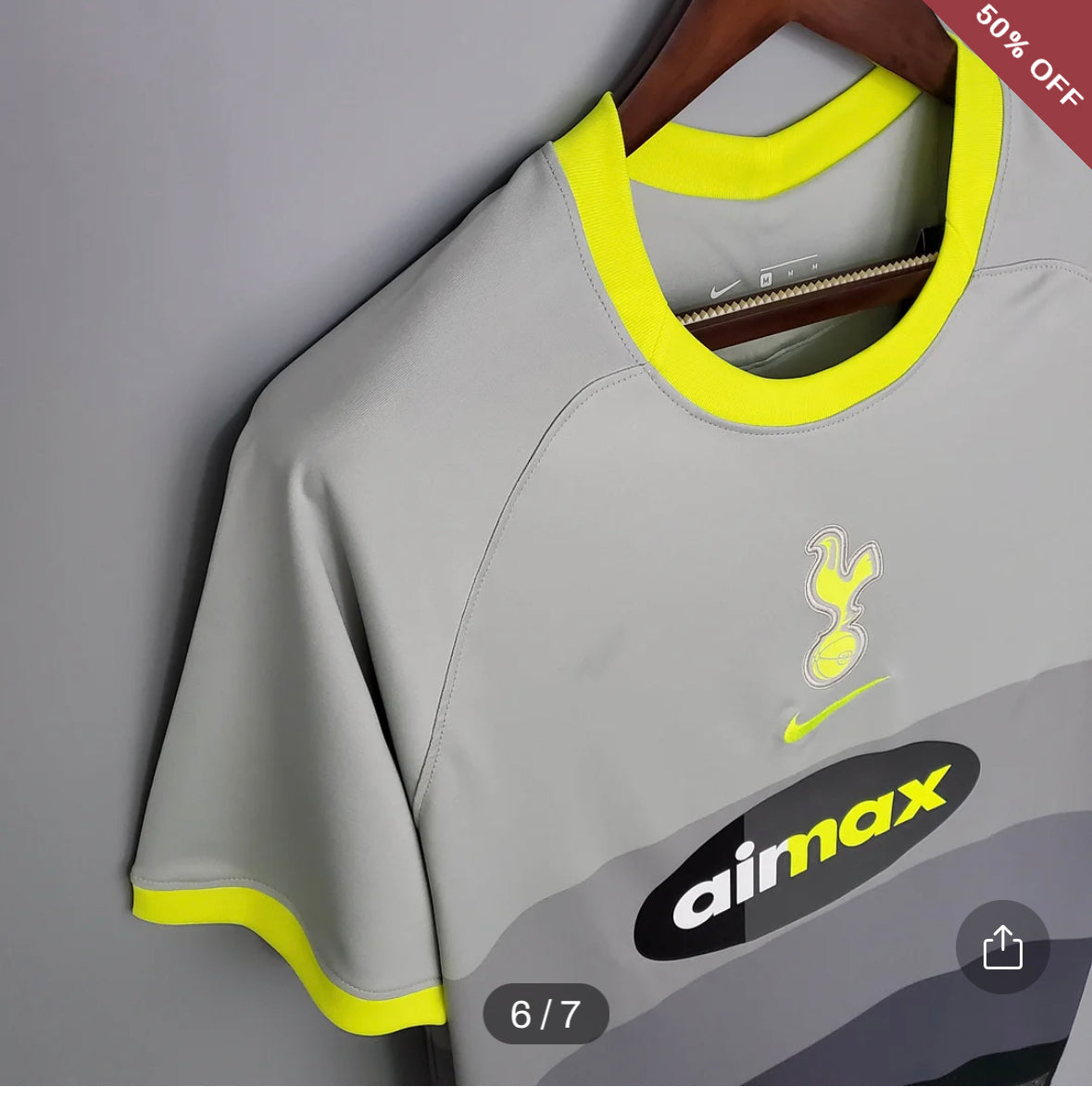 Tottenham Football Shirt 2021 / 2022 Fourth Away