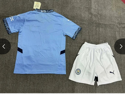 2024/2025 Manchester City Home Football Shirt Kids Size New in