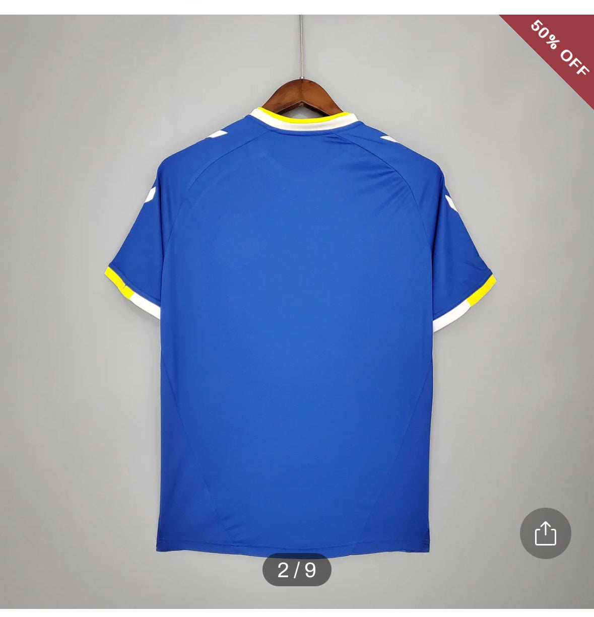 2021/2022 Everton Soccer Jersey Home