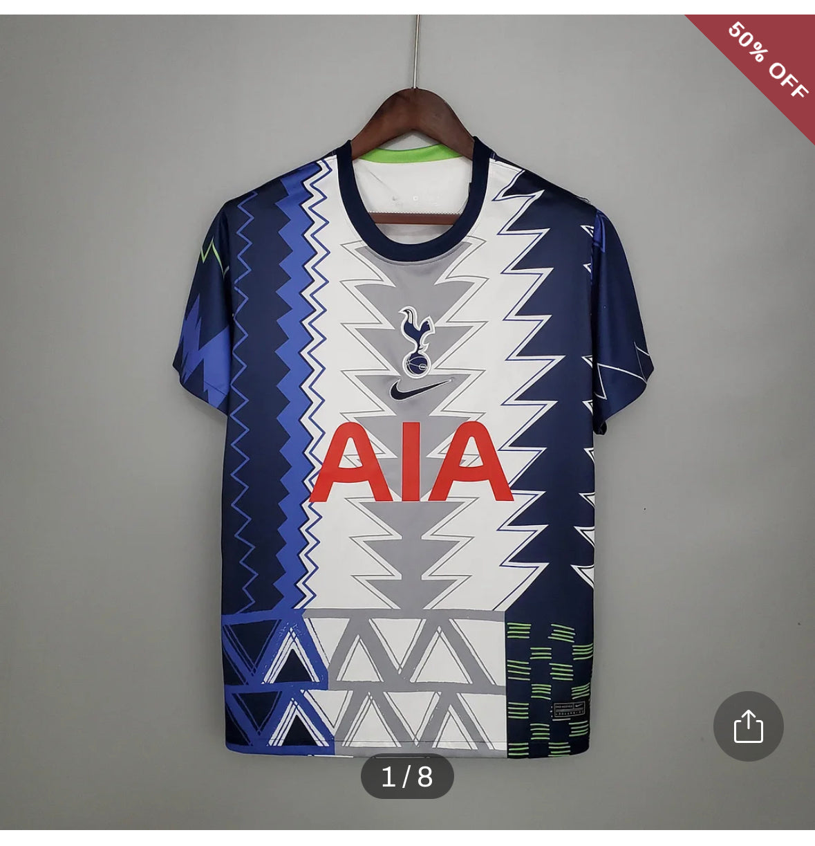 Tottenham Football Shirt 2021/2022 Concept Edition Training Wear