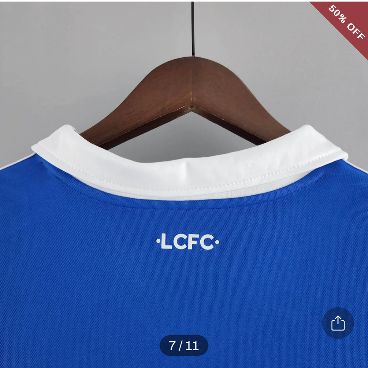 2022/2023 Leicester City Home Soccer Jersey