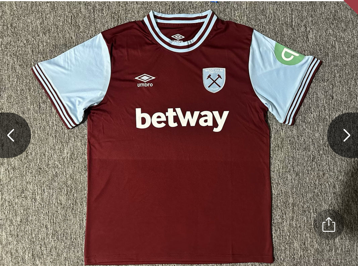 2024/2025 West Ham United Home Football Shirt New In