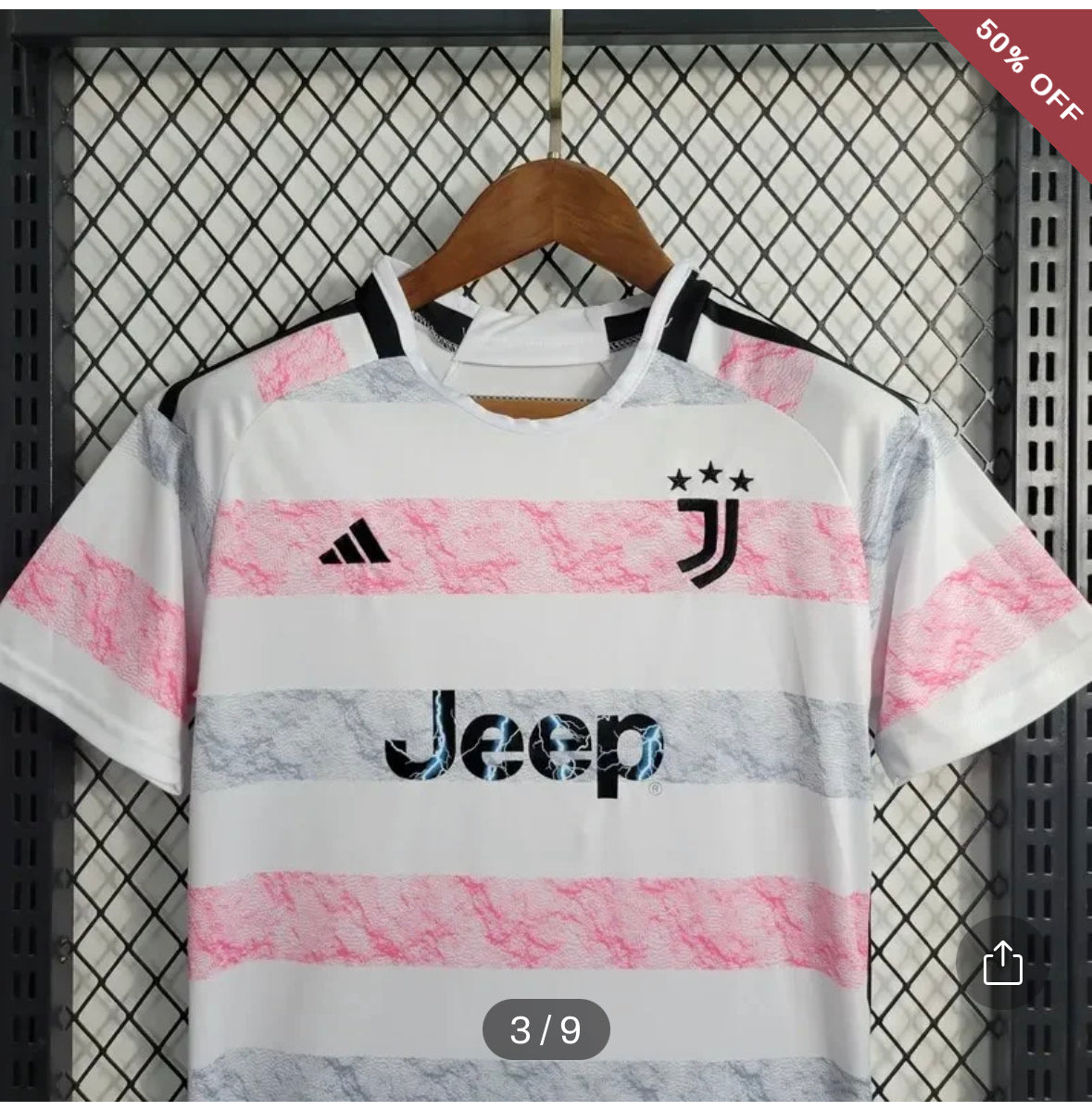 2023/2024 Kids Size Juventus Away Soccer Jersey & Shorts