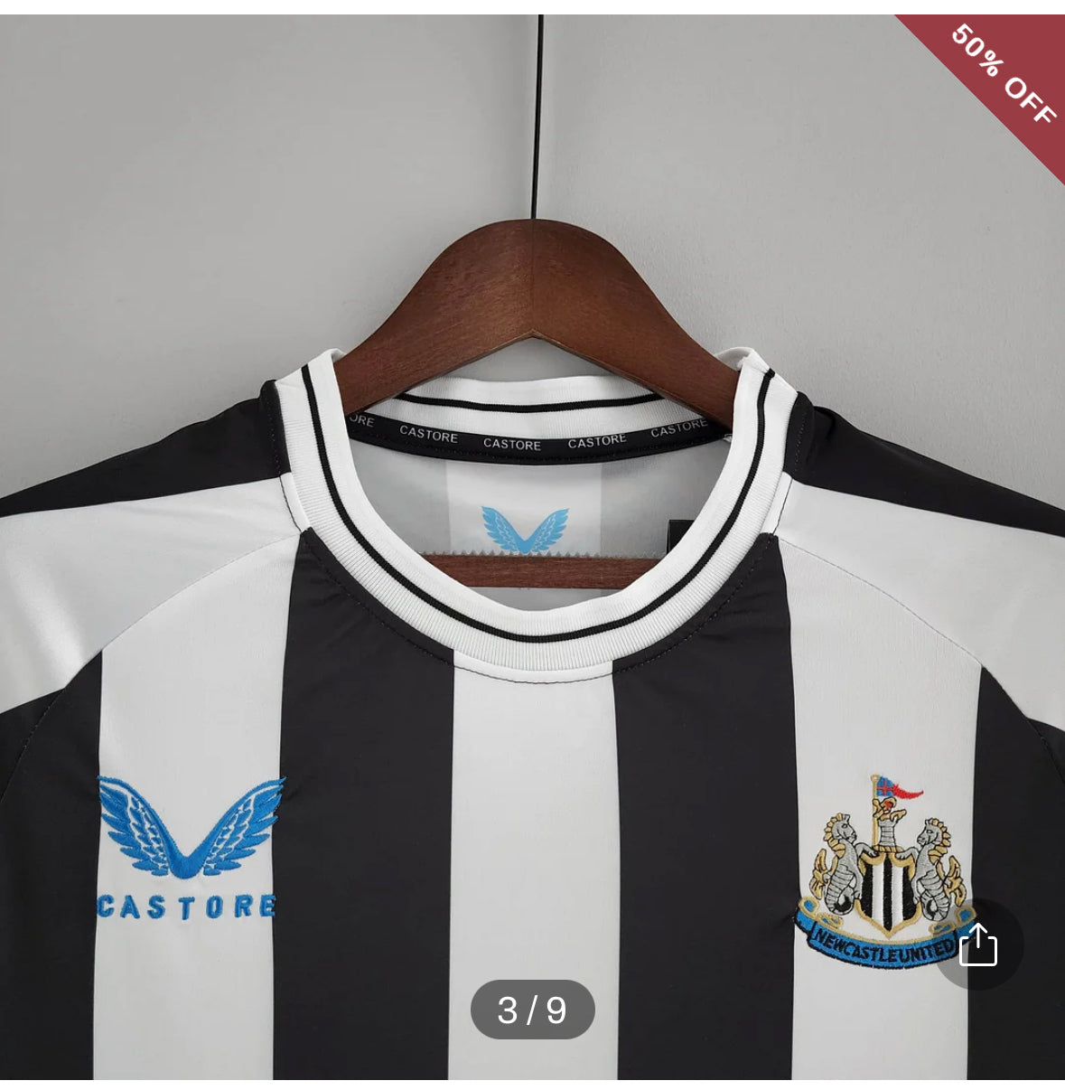 2022/2023 Newcastle United Home Soccer Jersey