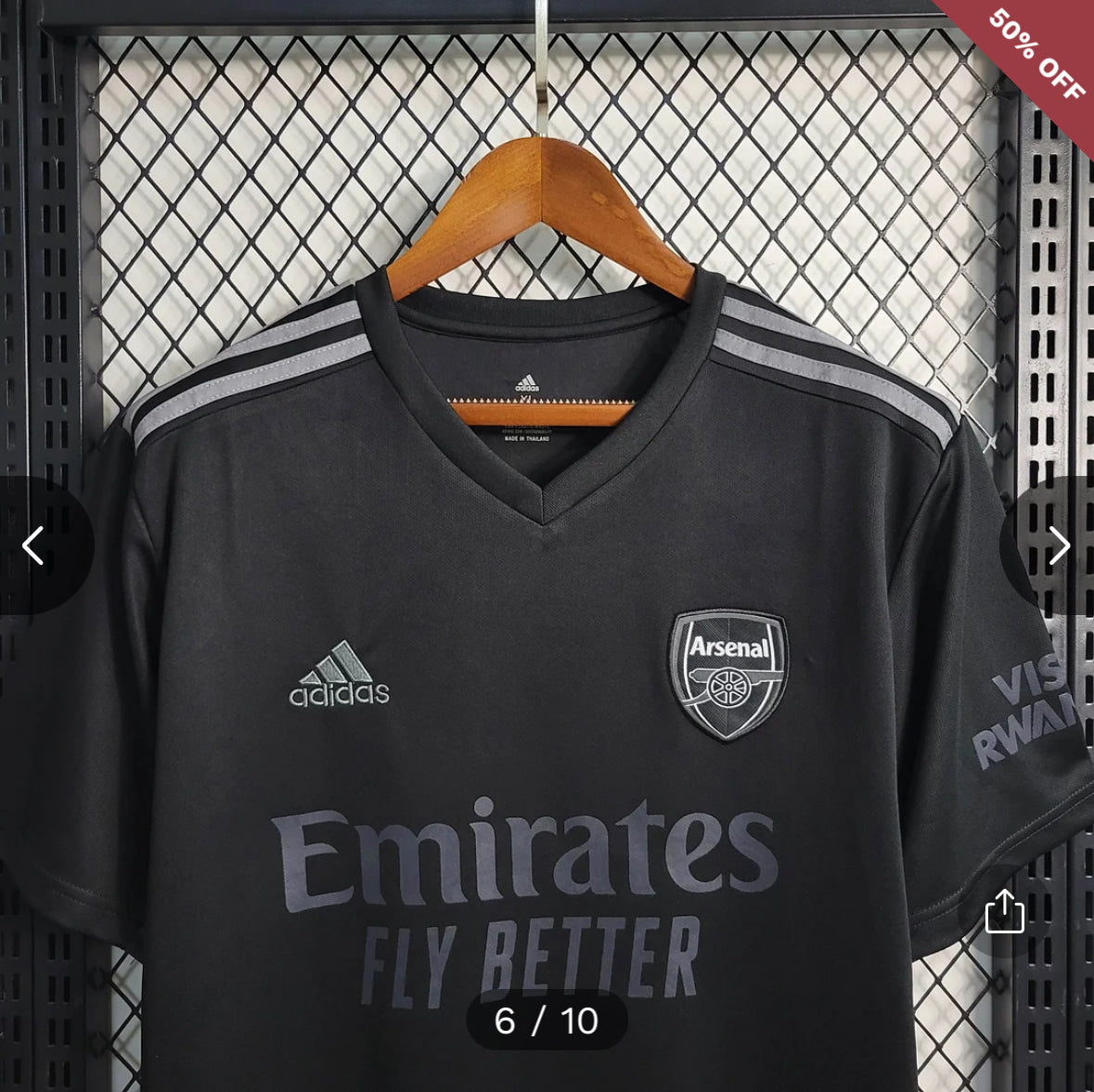 2022/2023 Arsenal Special Edition Black Football Shirt New in