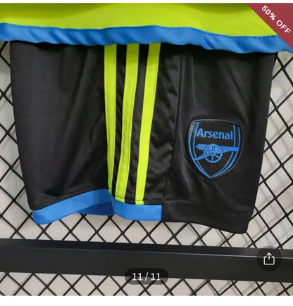 2023/2024 Kids Size Arsenal Away Soccer Jersey