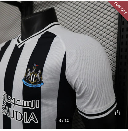 2023/2024 Player Version Newcastle United Home Soccer Jersey