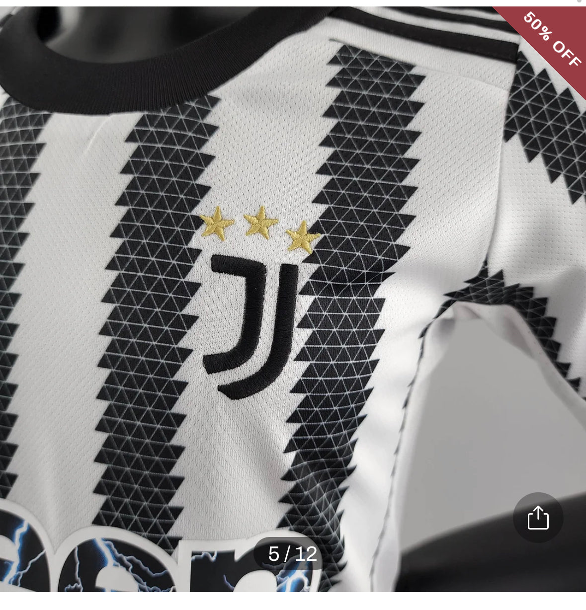 2022/2023 Juventus Home Soccer Jersey & Shorts