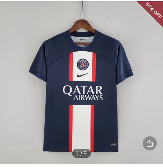 2022/2023 Football Shirt Psg Paris Saint-Germain Home