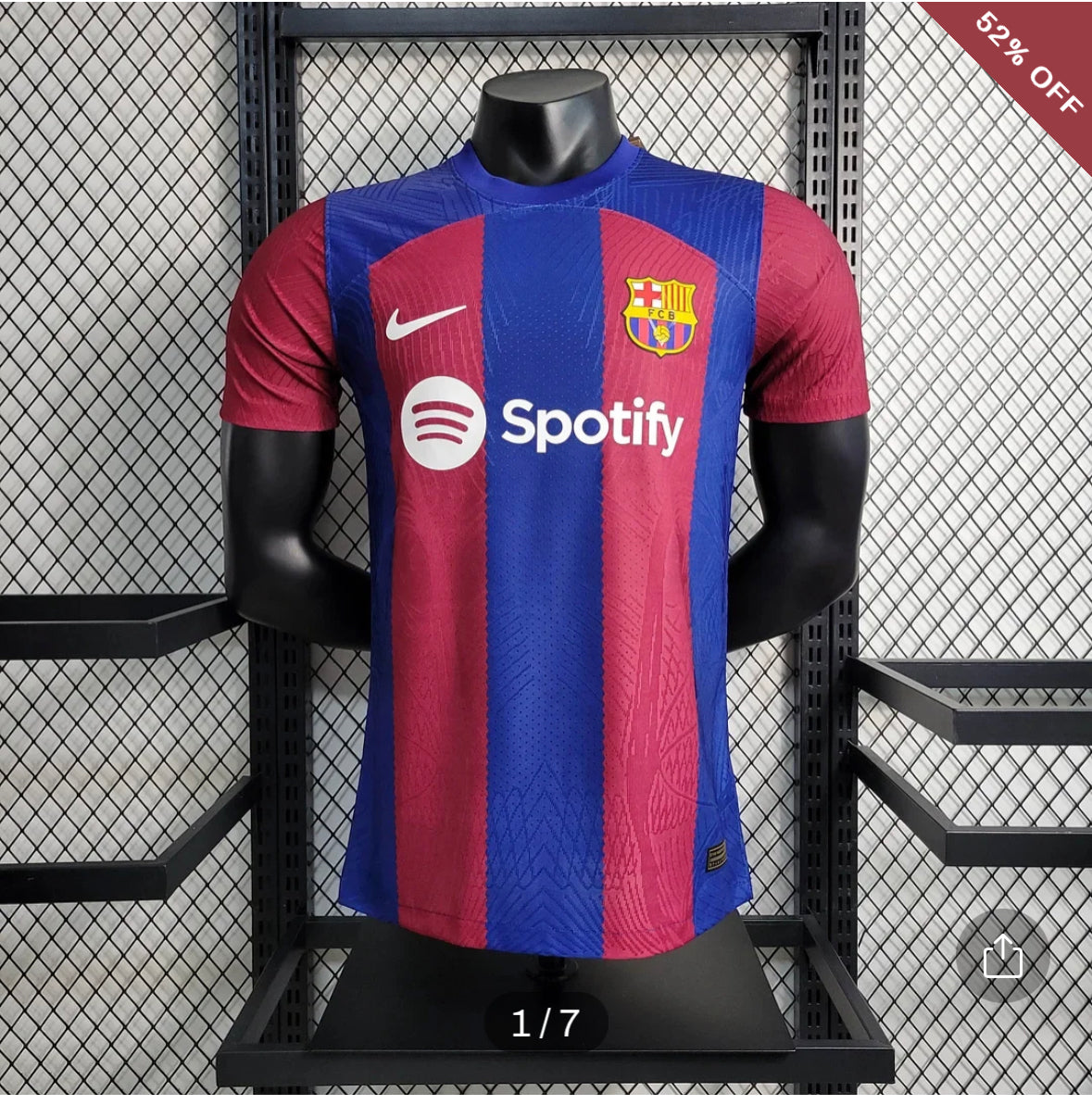 2023/2024 Player Version Barcelona Home