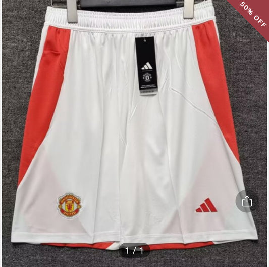 2024/2025 Manchester United Home Shorts New in