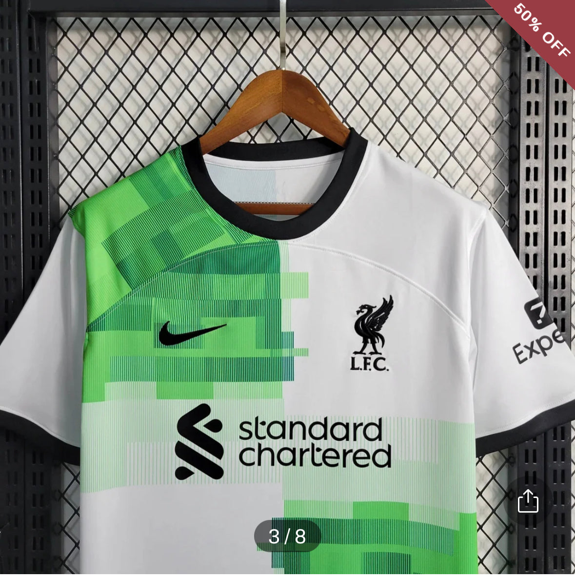 2023/2024 Liverpool Away Soccer Jersey