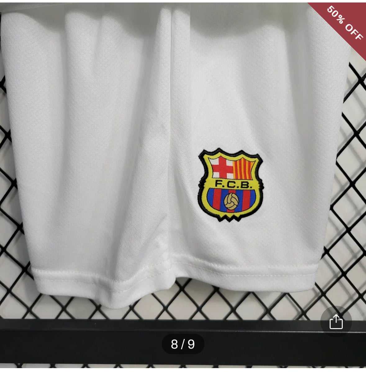 2023/2024 Kids Size Barcelona Away Football Shirt