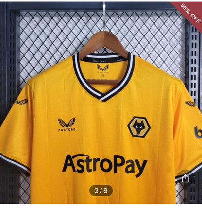 Wolverhampton Wanderers Home Football Shirt