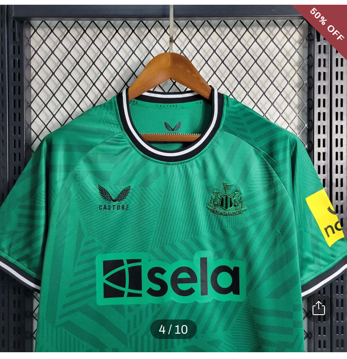 2023/2024 Newcastle United Away Soccer Jersey