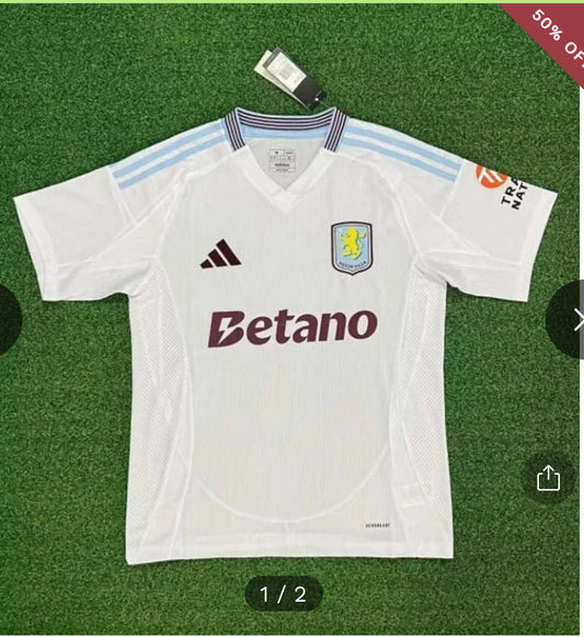 2024/2025 Aston Villa Away Football Shirt New in