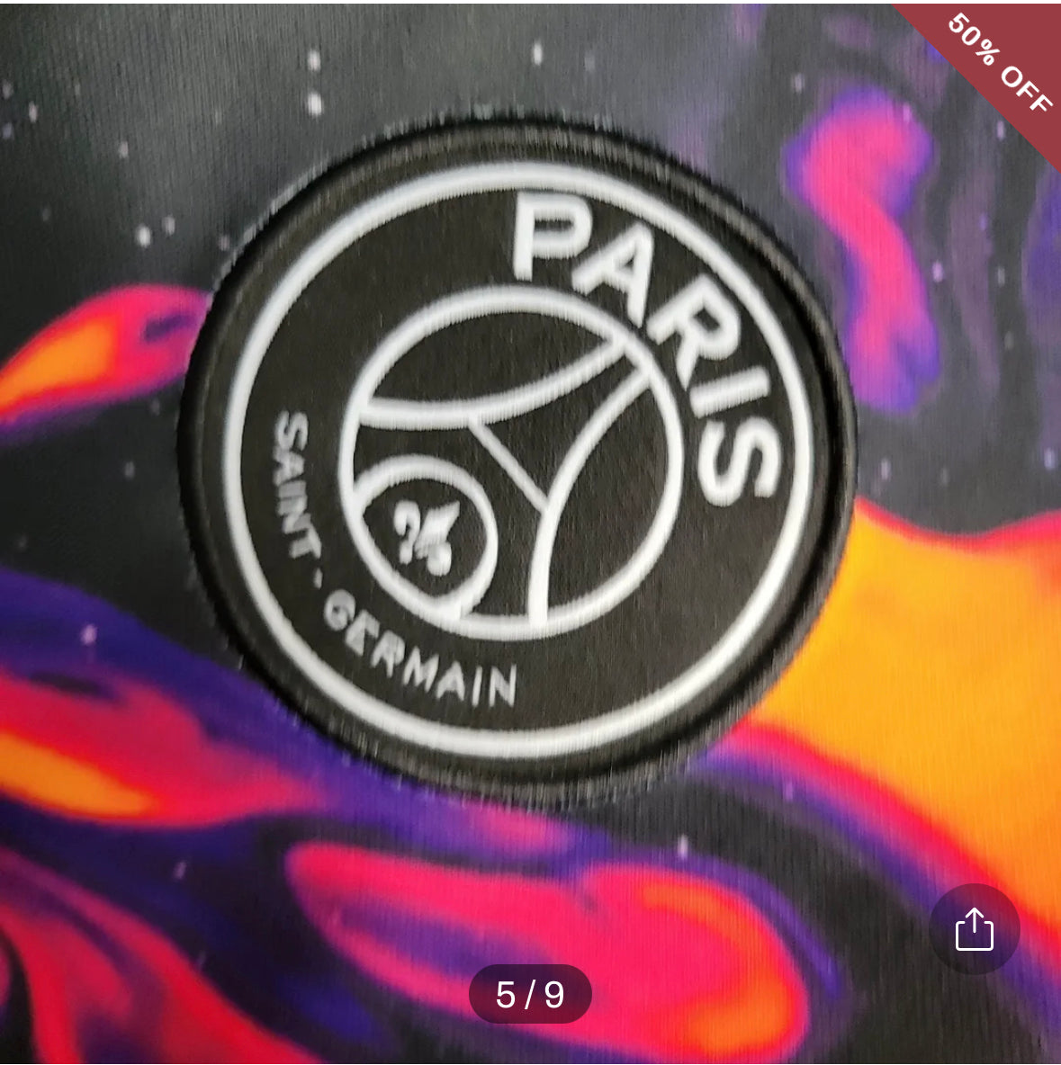 2023/2024 Psg Paris Saint-Germain Training Wear Colorful