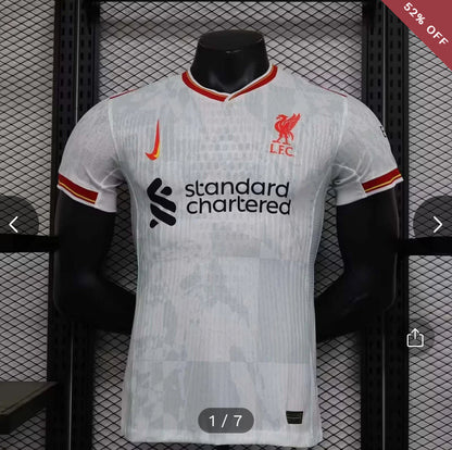 2024/2025 Player Version Liverpool Third Away Soccer Jersey New in