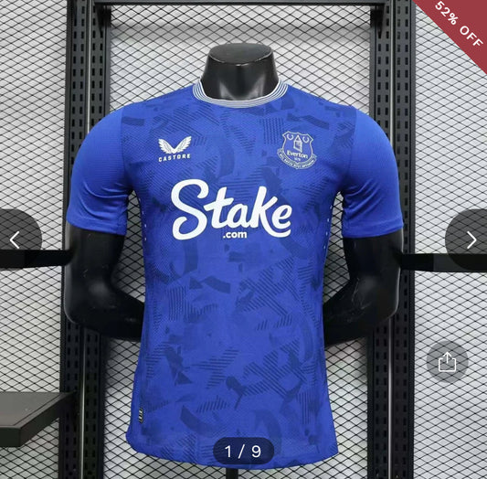 2024/2025 Player Version Everton Home Football Shirt New in