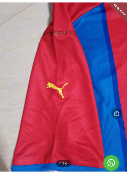 2021/2022 Crystal Palace Football Shirt Home