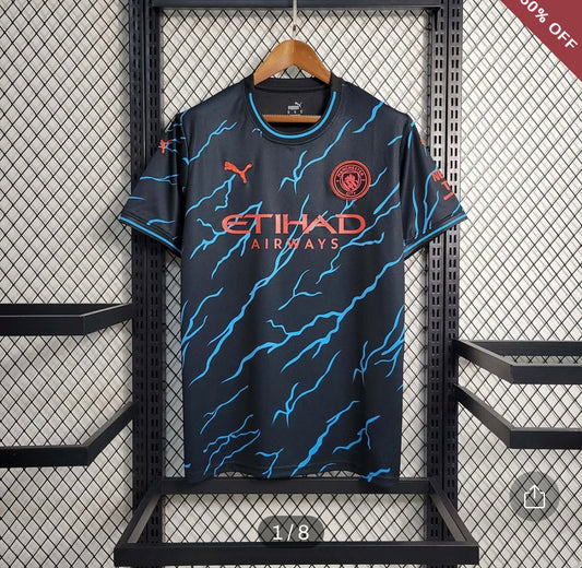 2023/2024 Manchester City Third Away Football Shirt New In