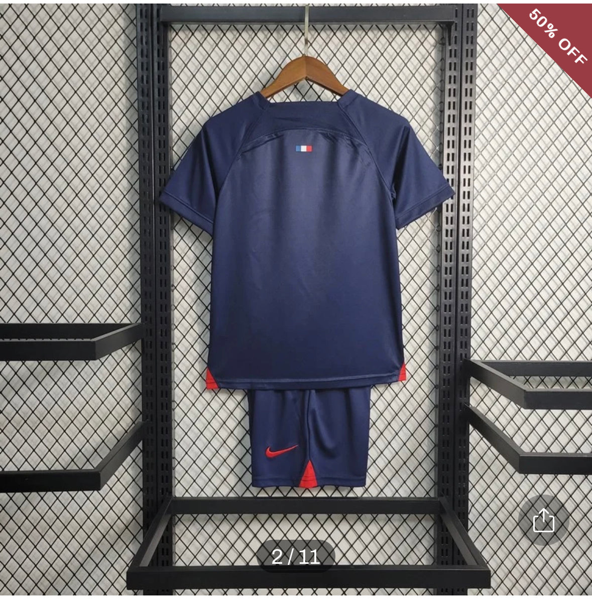 2023/2024 Psg Paris Saint-Germain Home Football Shirt 1:1 kids size